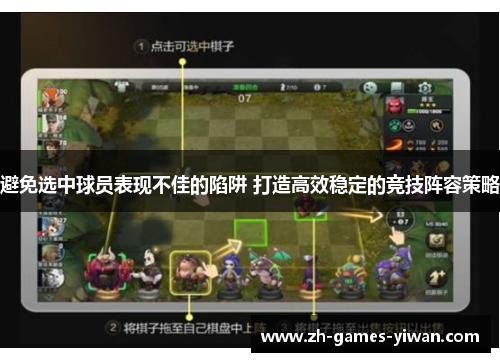 避免选中球员表现不佳的陷阱 打造高效稳定的竞技阵容策略 避免选中球员表现不佳的陷阱 打造高效稳定的竞技阵容策略